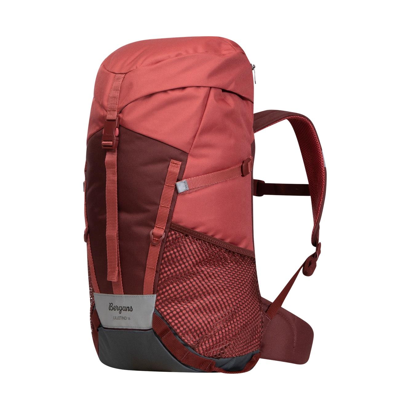 Bergans Lilletind 18 Til Junior, Rusty Dust/Amarone Red