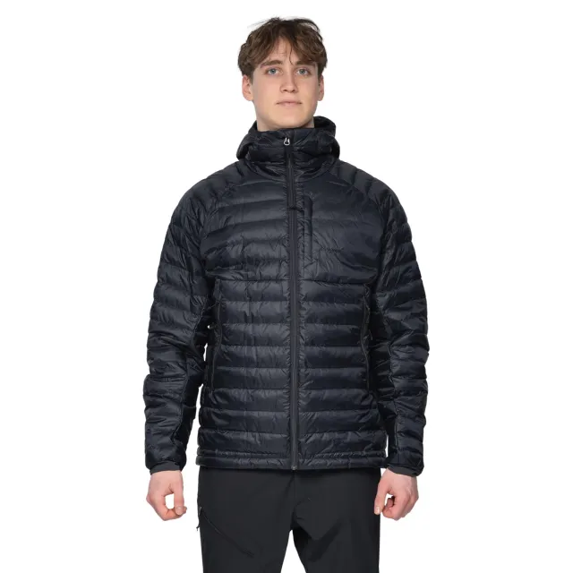 Bergans Vaagaa Light Down Jacket Hood Til Herre, Sort
