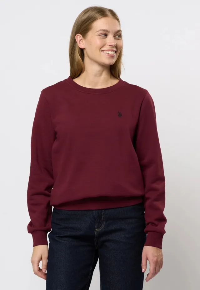 U.S. Polo Helen Reg Cot Pe Uspa W Sweat Til Dame, Tawny Port