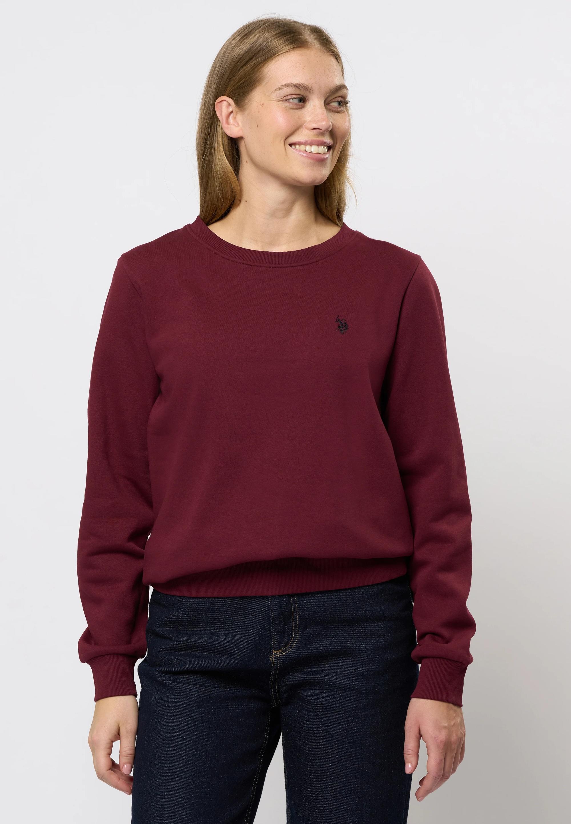 U.S. Polo Helen Reg Cot Pe Uspa W Sweat Til Dame, Tawny Port