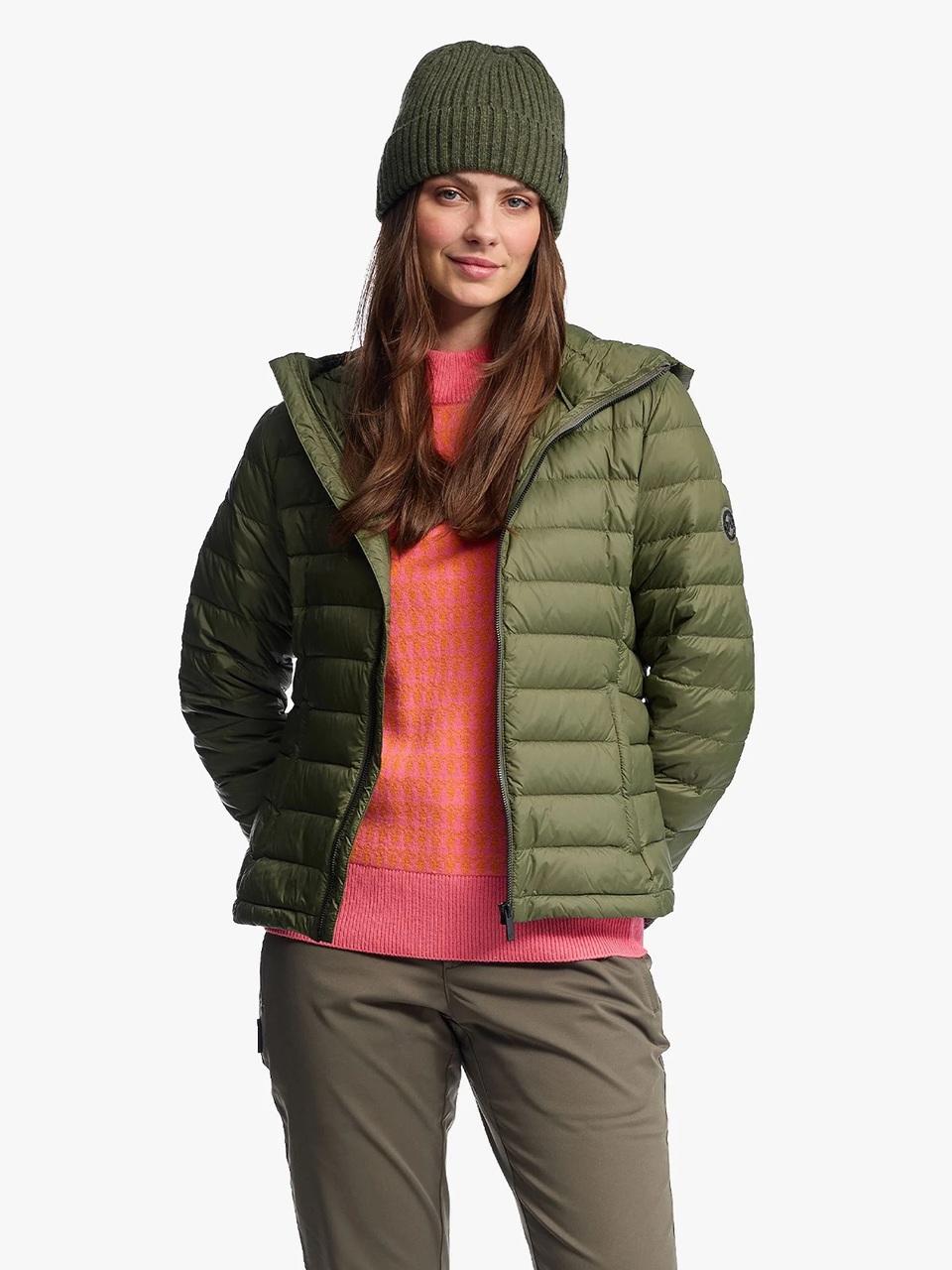 Twentyfour Aurora Lett Dunjakke Til Dame, Furu