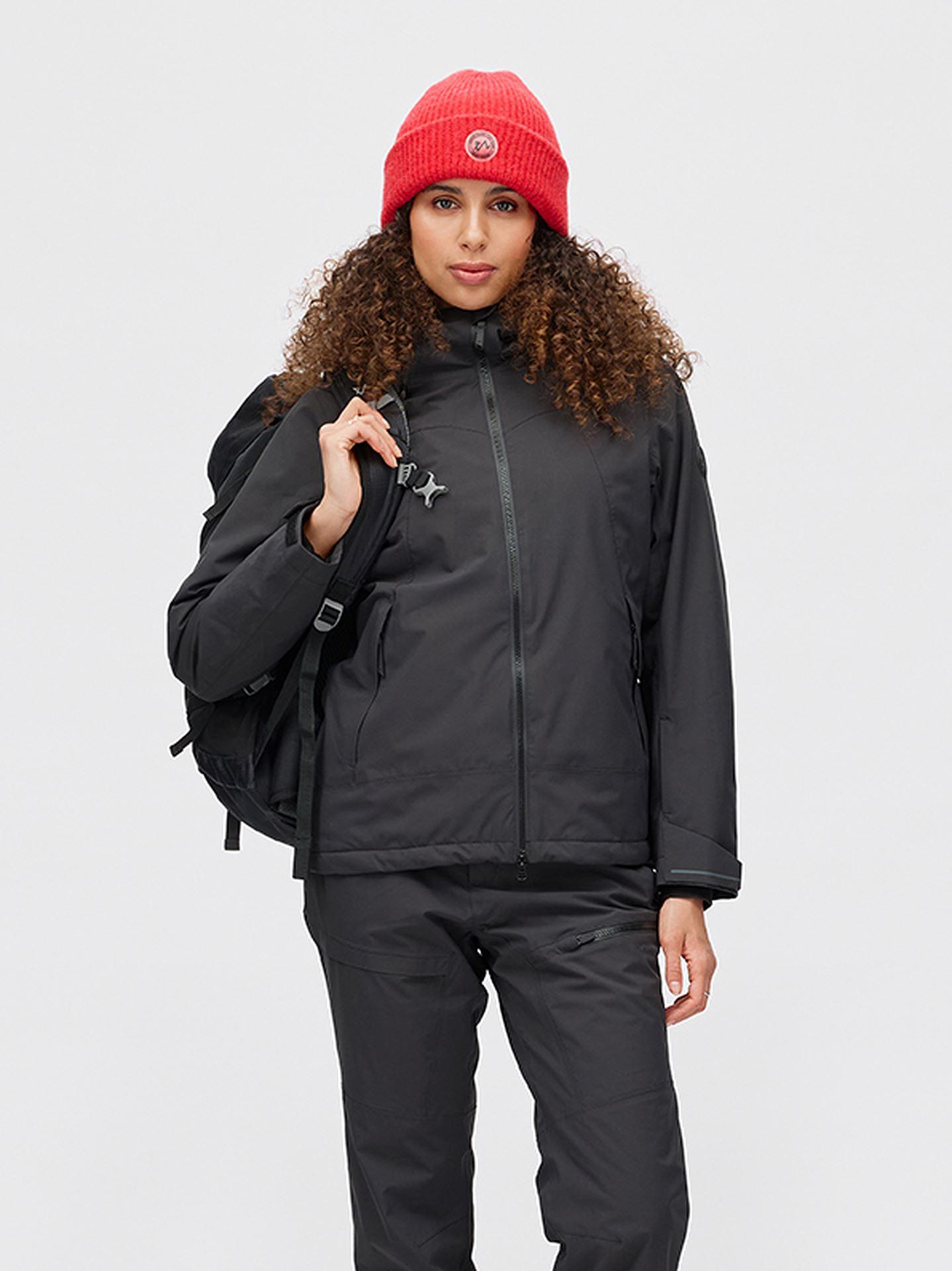 Twentyfour Aurora Warm Jakke Til Dame, Sort