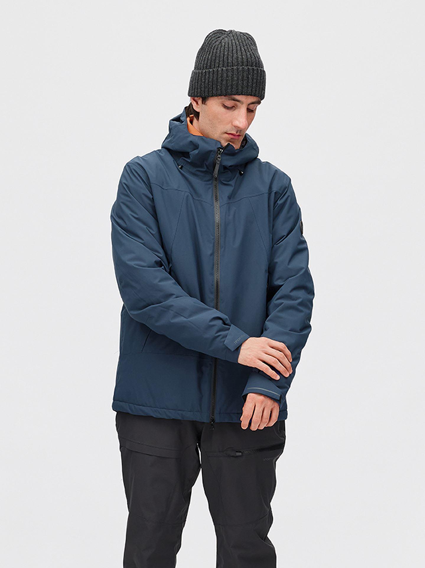 Twentyfour Aurora Warm Jakke Til Herre, Marine