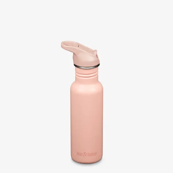 Klean Kanteen Classic Narrow 532ml (w/Flip Seal Sport), Peach Parfait