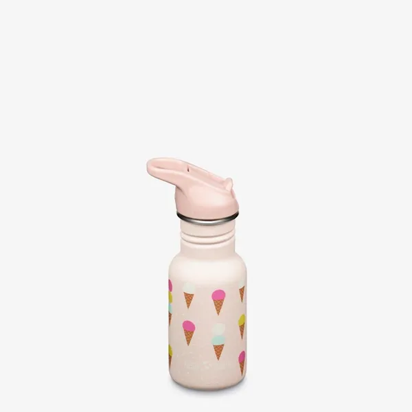 Klean Kanteen Kid Classic Narrow 355ml (w/Flip Seal Sport), Ice cream