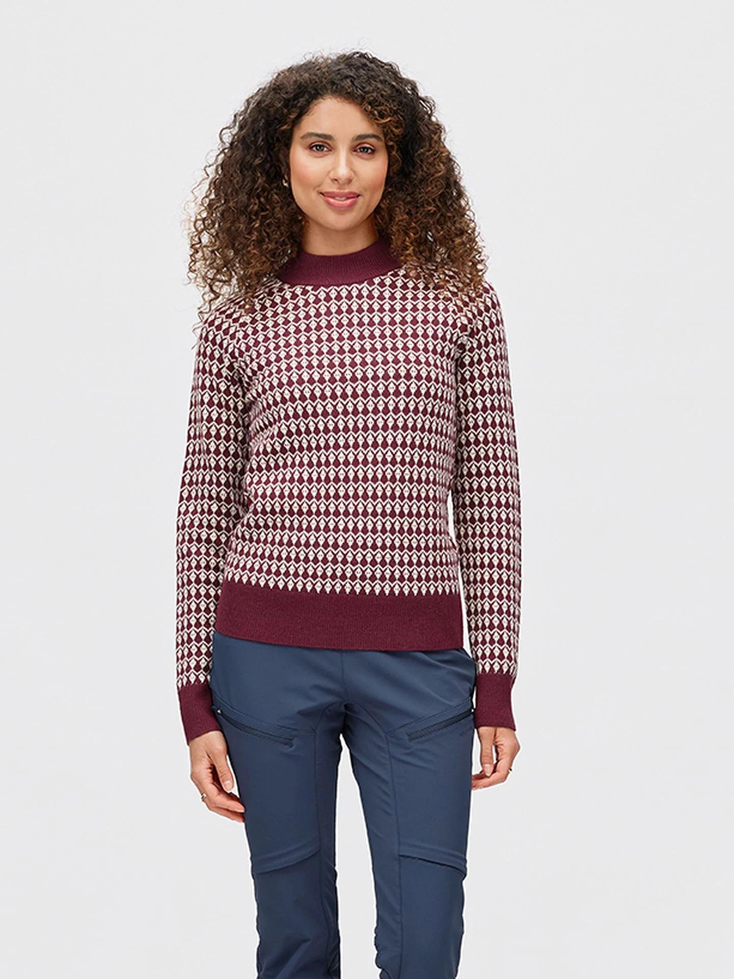 Twentyfour Aurora Ullgenser Til Dame, Burgunder