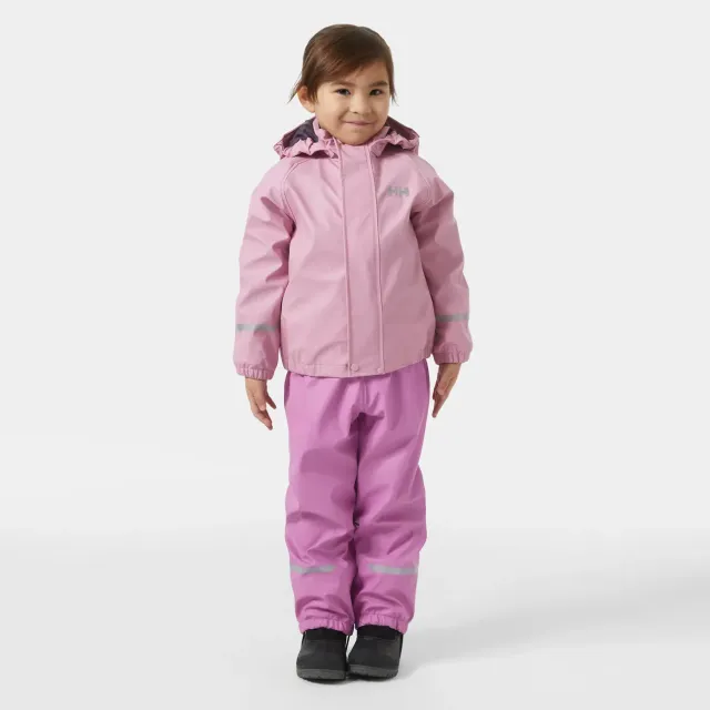 Helly Hansen K Bergen Fleece Pu Rainset 2.0, Meta Pink