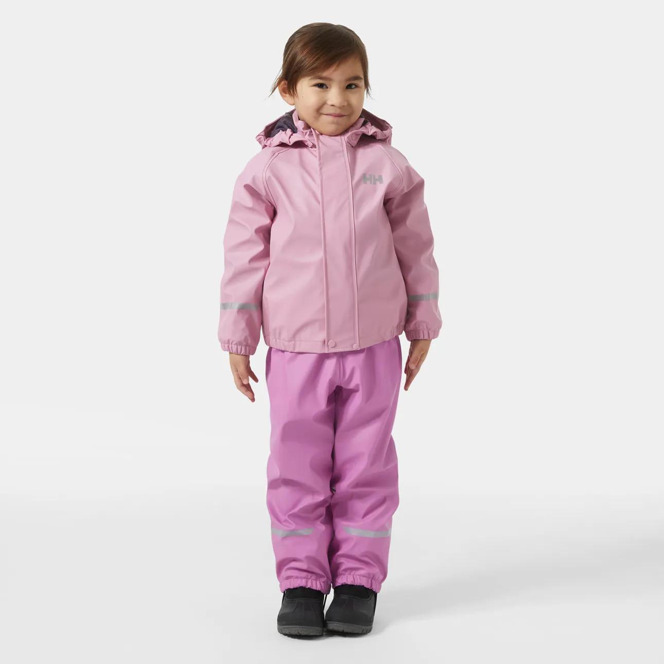 Helly Hansen K Bergen Fleece Pu Rainset 2.0, Meta Pink