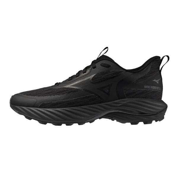 Mizuno Wave Rider GTX 3 Til Dame, Black Sand/Black/Iron Gate