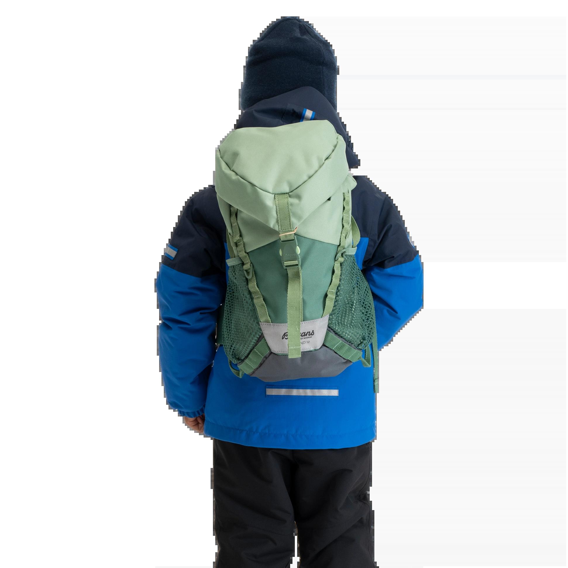 Bergans Lilletind 12 Til Junior, Jade Green/Dark Jade Green