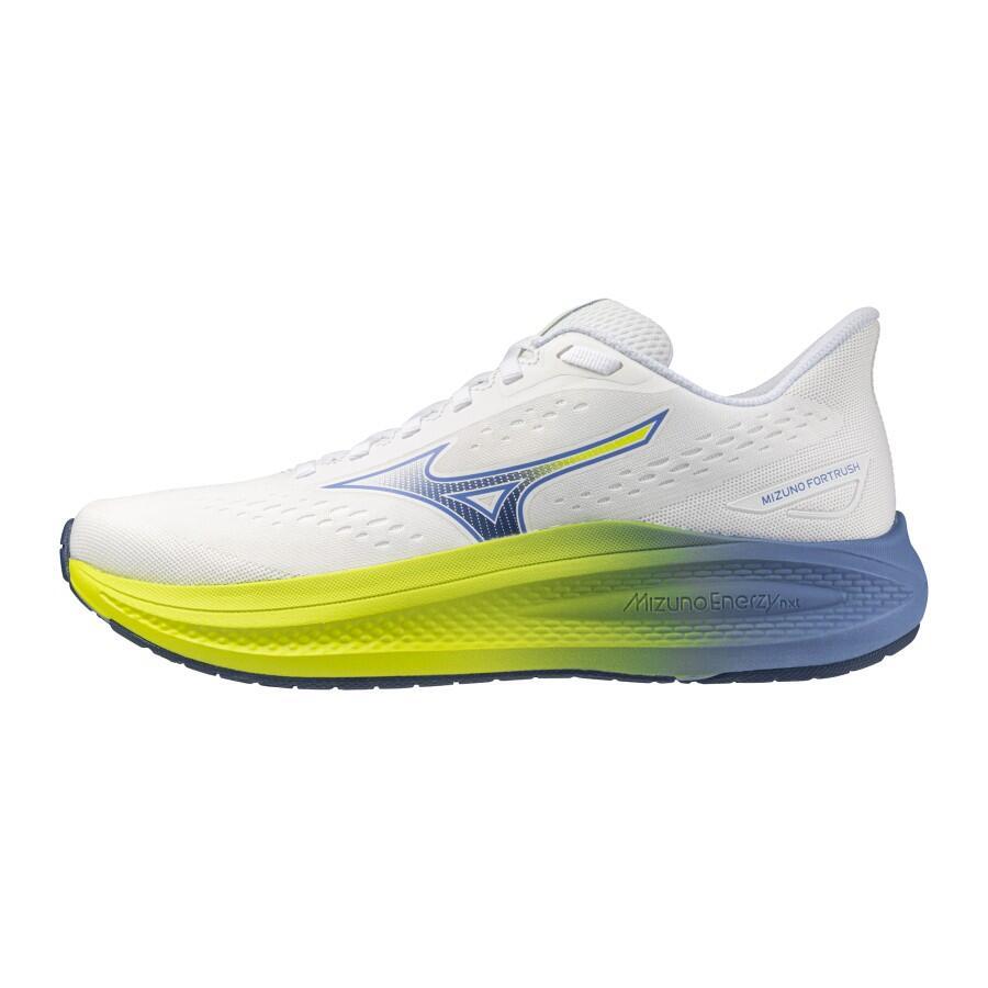 Mizuno Fortrush Til Dame, White/Ultramarine/Fortune Yellow