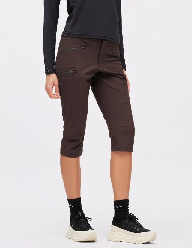 Twentyfour Venture 360 3/4 Bukse Til Dame, Mørk Brun