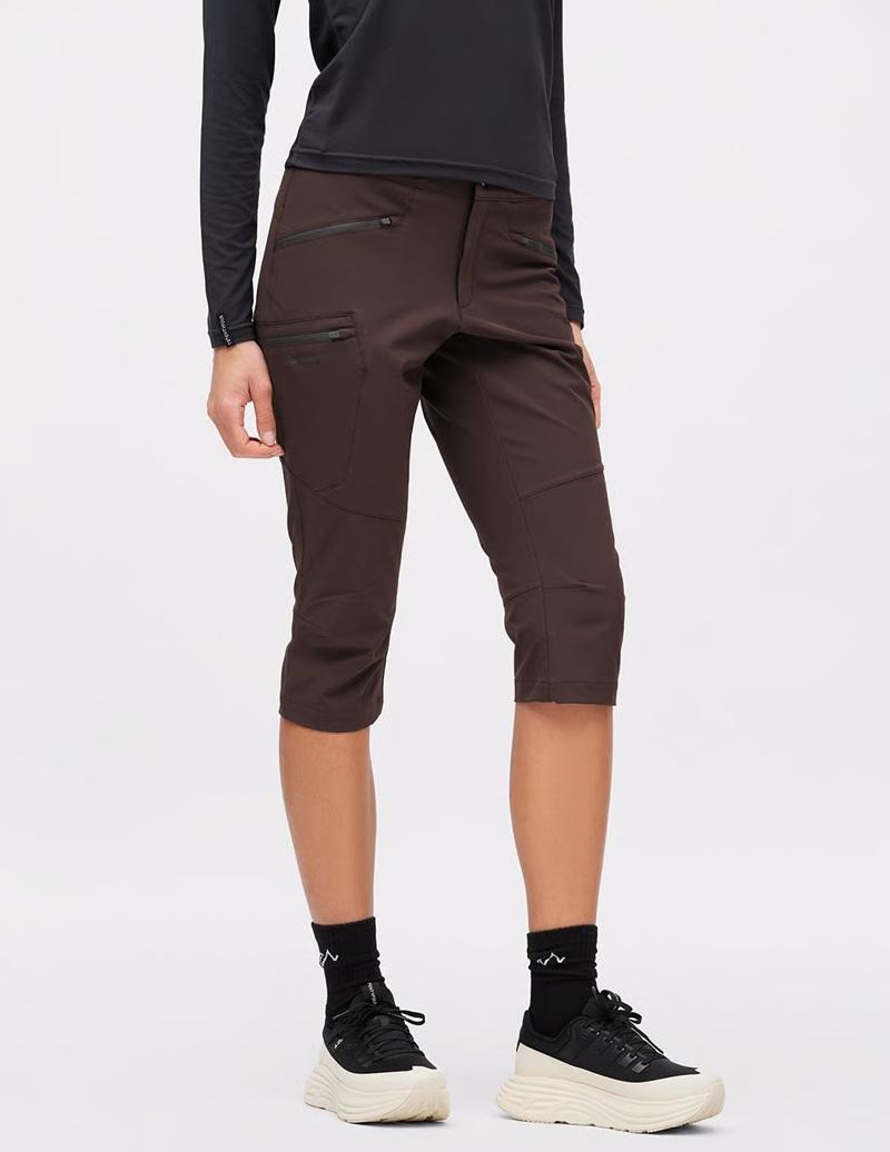 Twentyfour Venture 360 3/4 Bukse Til Dame, Mørk Brun