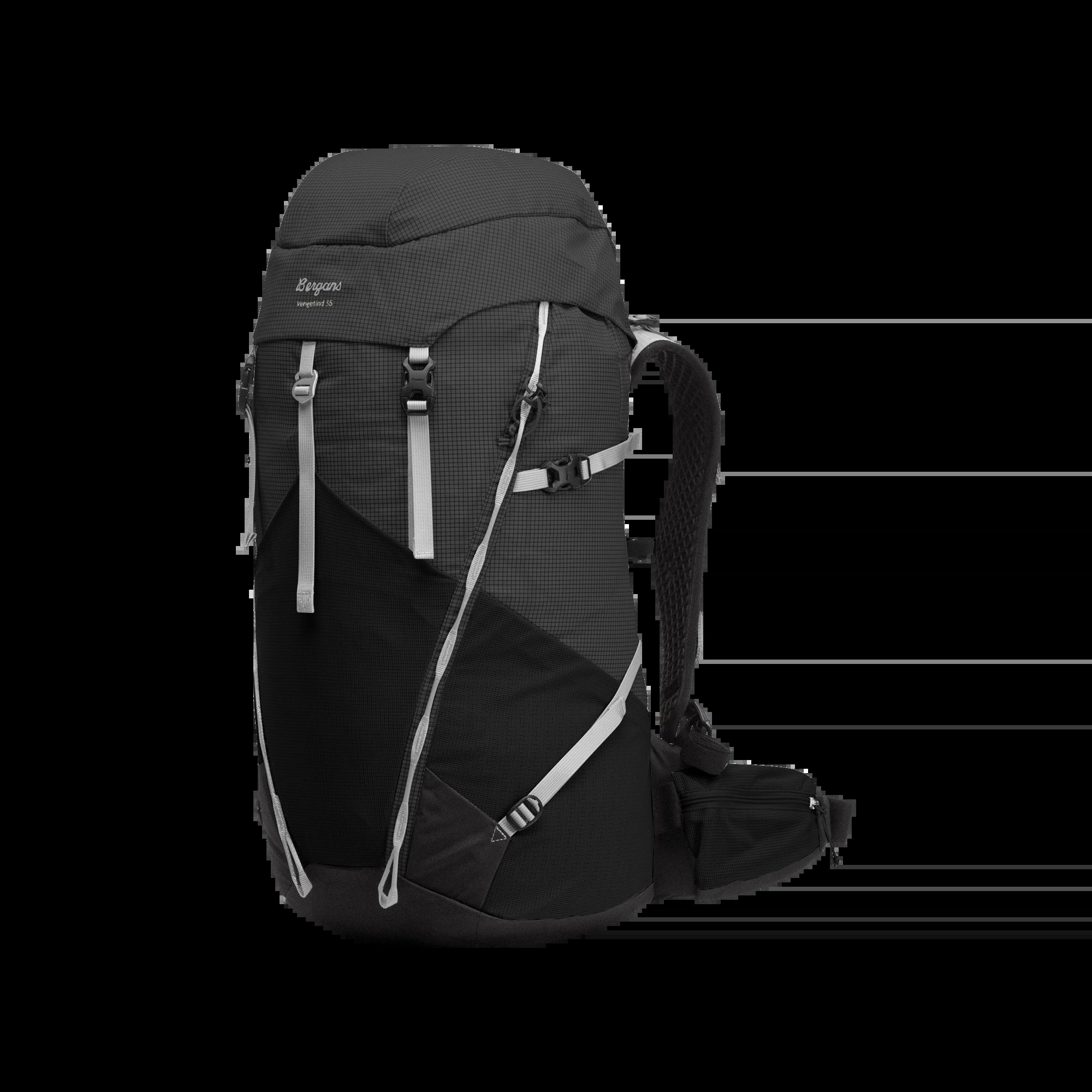 Bergans Vengetind 35, Dark Shadow Gray