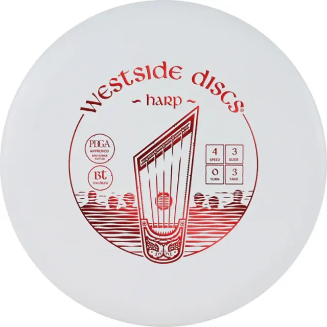 Westside Discs BT Medium Putter Harp, 173g+