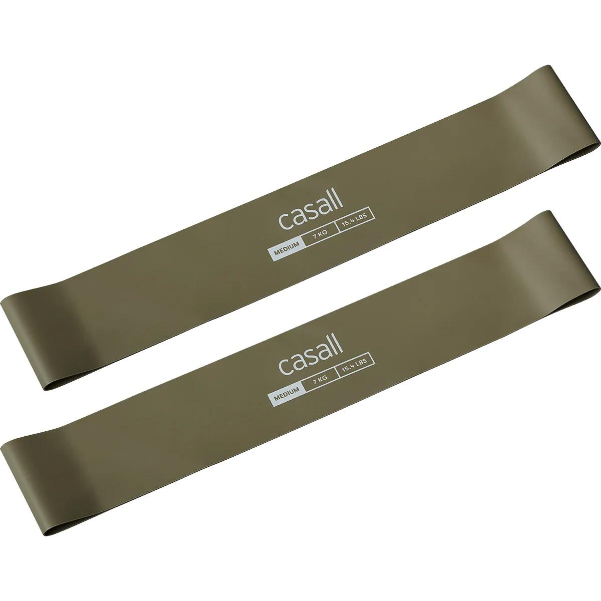 Casall Rubber Band Medium 2pcs, Medium Green