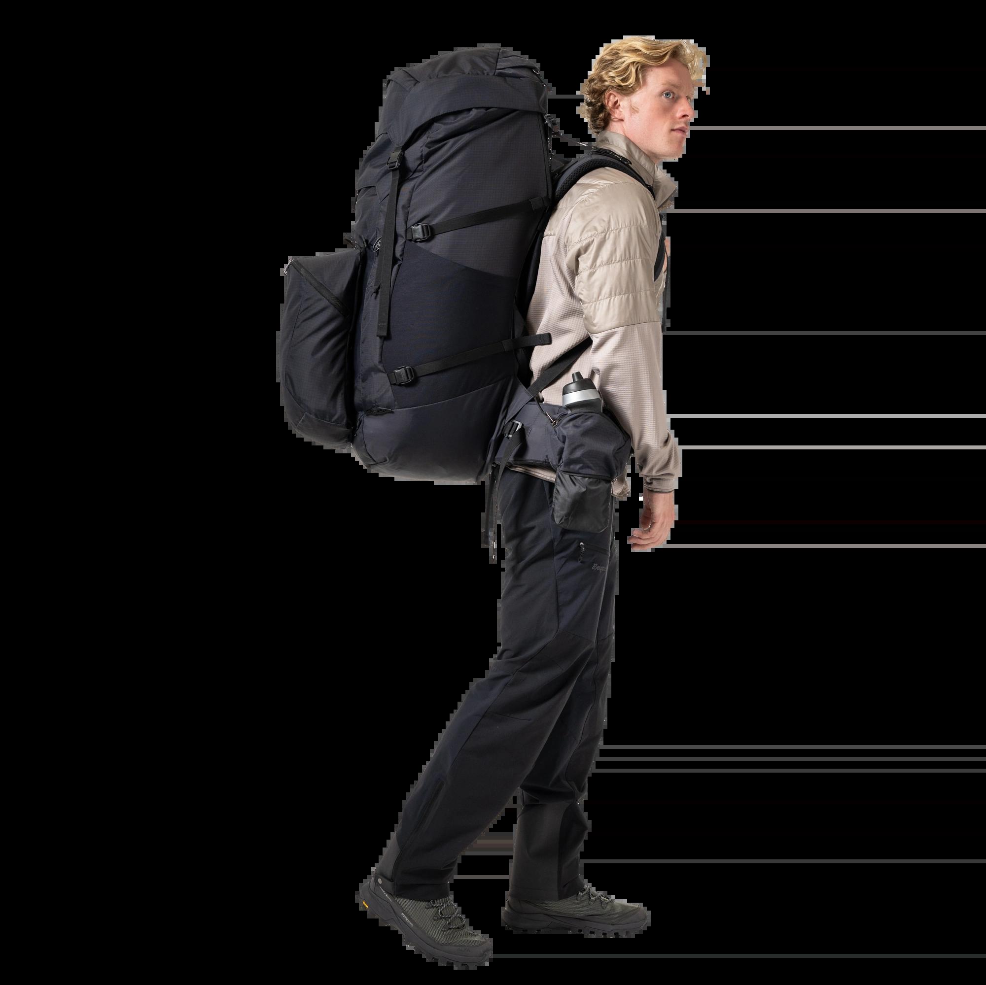 Bergans Trollhetta 100, Sort