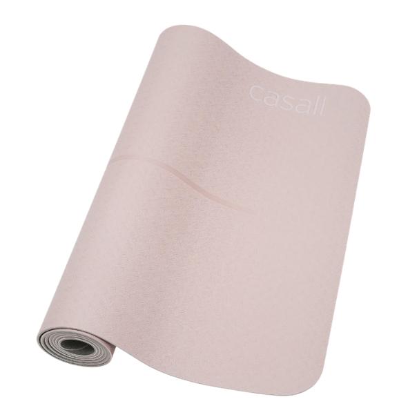 Casall Yoga Mat Position 4mm, Lucky Pink/Grey
