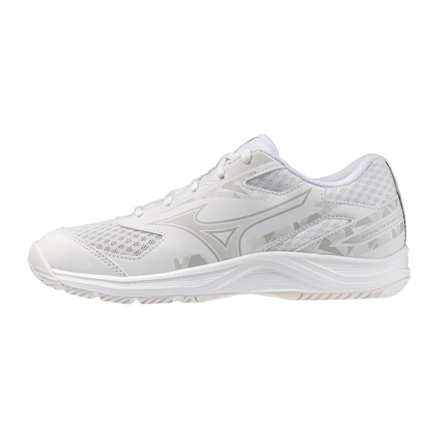 Mizuno Stealth Star 3 JR, White/Harbor Mist