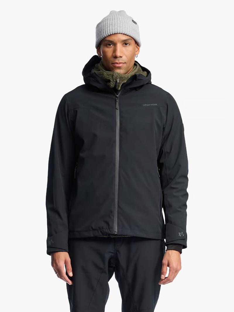 Twentyfour Aurora 2L Skalljakke Til Herre, Sort