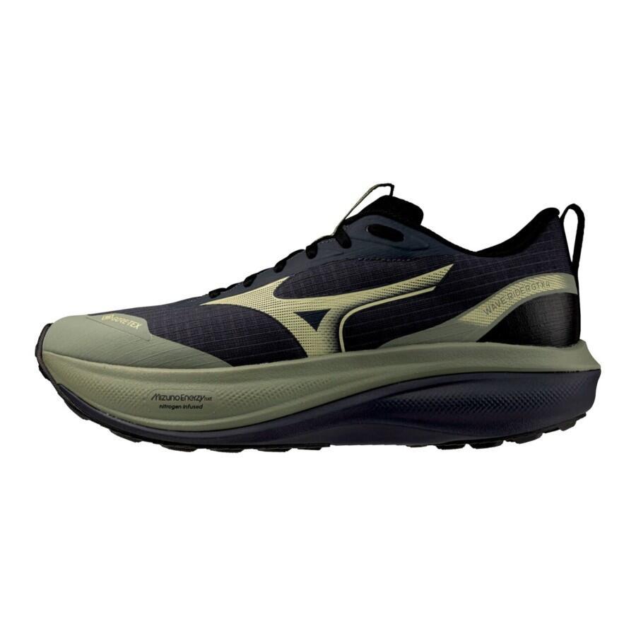 Mizuno Wave Rider GTX 4 Til Herre, Sea Spray/Beechnut/India Ink