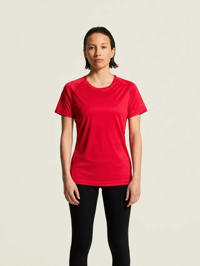Craft Core Unify Training Tee dame, Bright Red