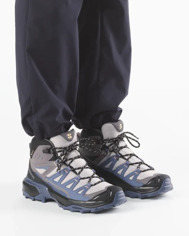 Salomon X Ultra 360 Mid GTX Til Dame, Alloy/Grisaille/Black