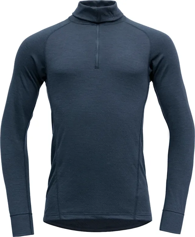 Devold Duo Active Merino 205 Z.neck herre, Ink