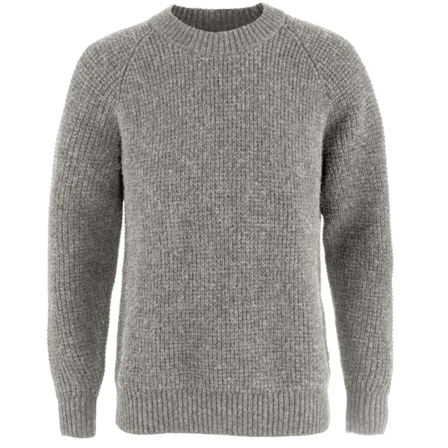Fjällräven Övik Waffle Knit Til Herre, Grey Melange