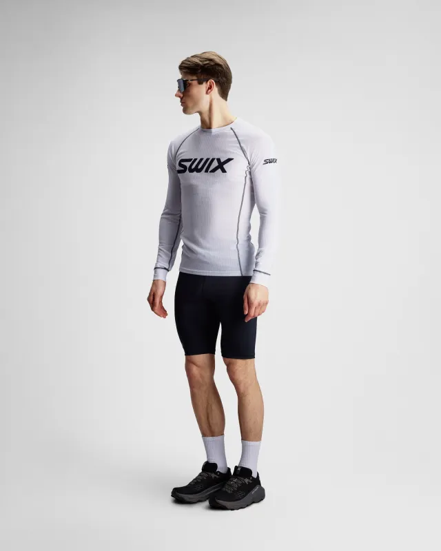 Swix RaceX Classic Long Sleeve Til Herre, Bright White/Dark Navy