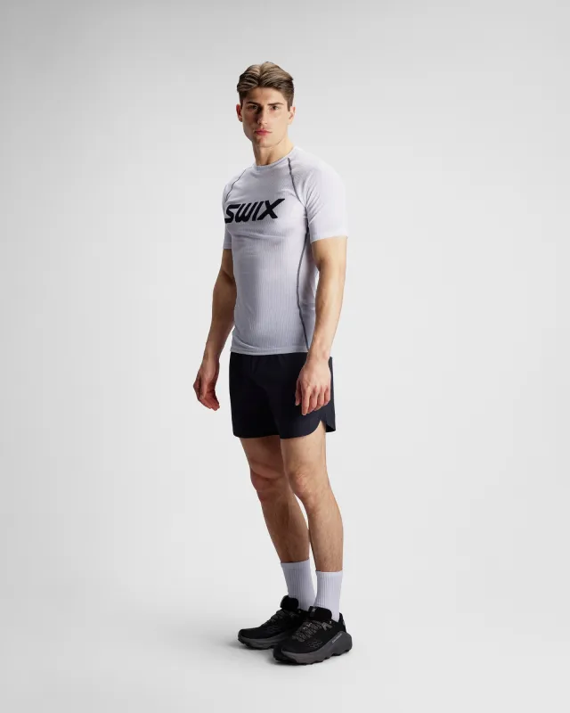 Swix RaceX Classic Short Sleeve Til Herre, Bright White/Dark Navy