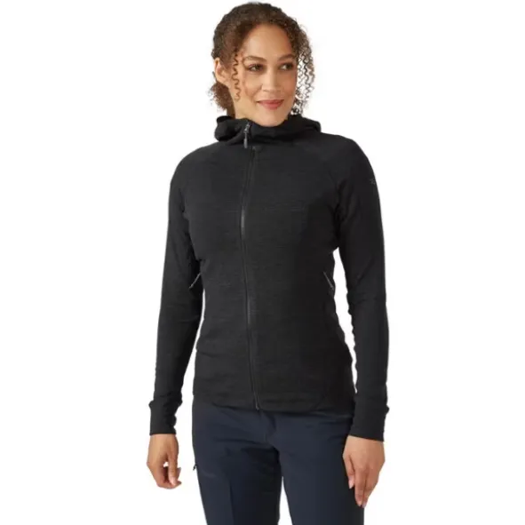 Rab Nexus Hoody Til dame, Sort