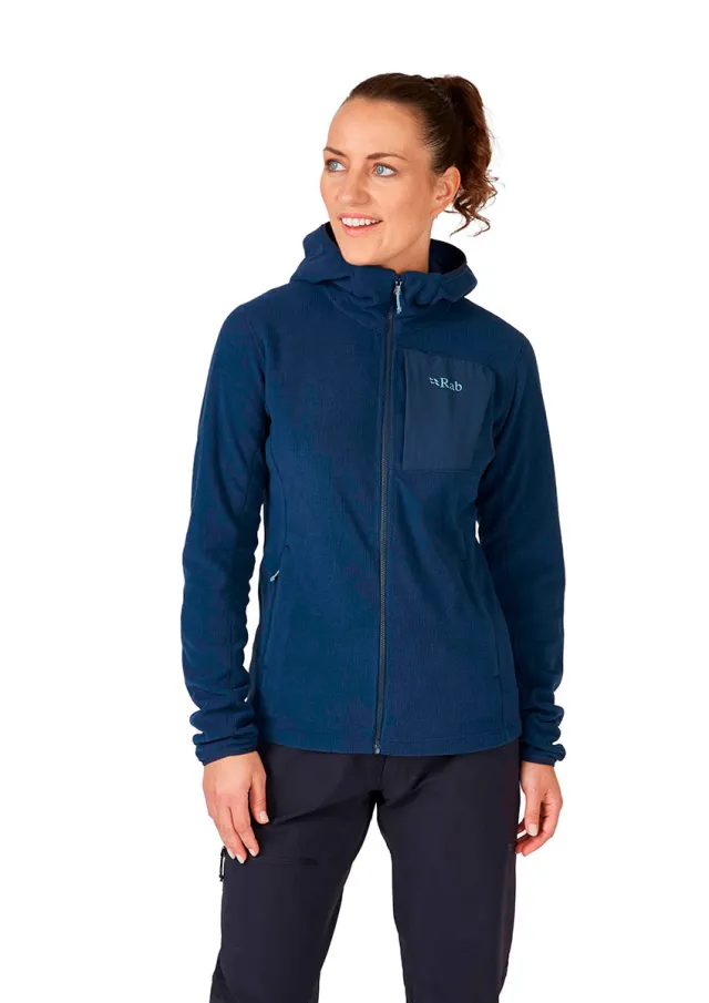 Rab Tecton Hoody Til Dame, Deep Ink