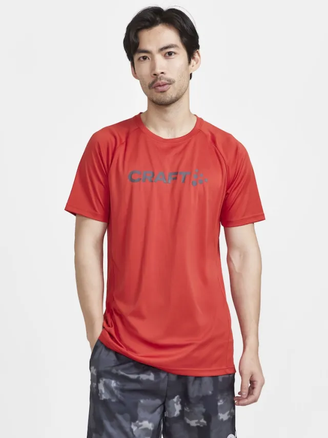 Craft Core Essence Logo Tee T-skjorte for trening Herre, Drake