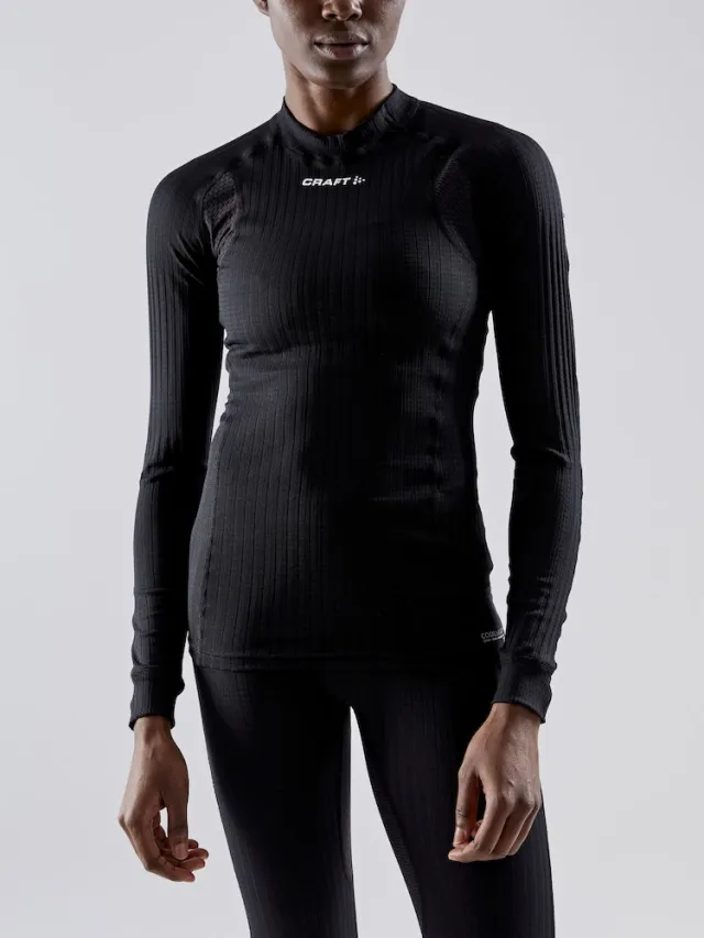 Craft Active Extreme X Crewneck LS baselayertrøye / superundertøytrøye Dame, Sort