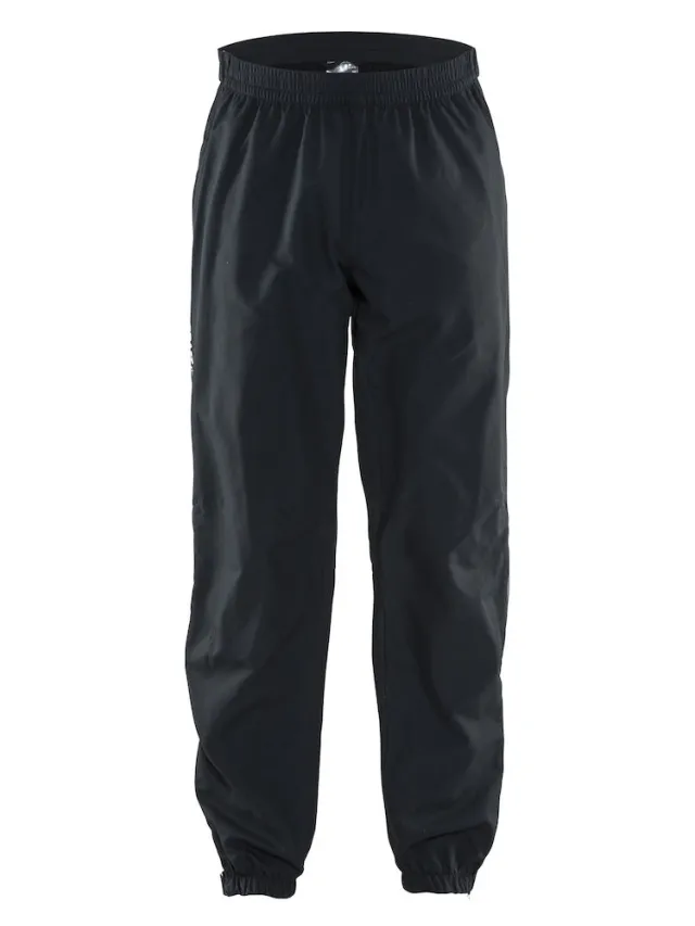 Craft Cruise Pant langrennsbukse / overtrekksbukse med hel glidelås i sidene Herre, Sort